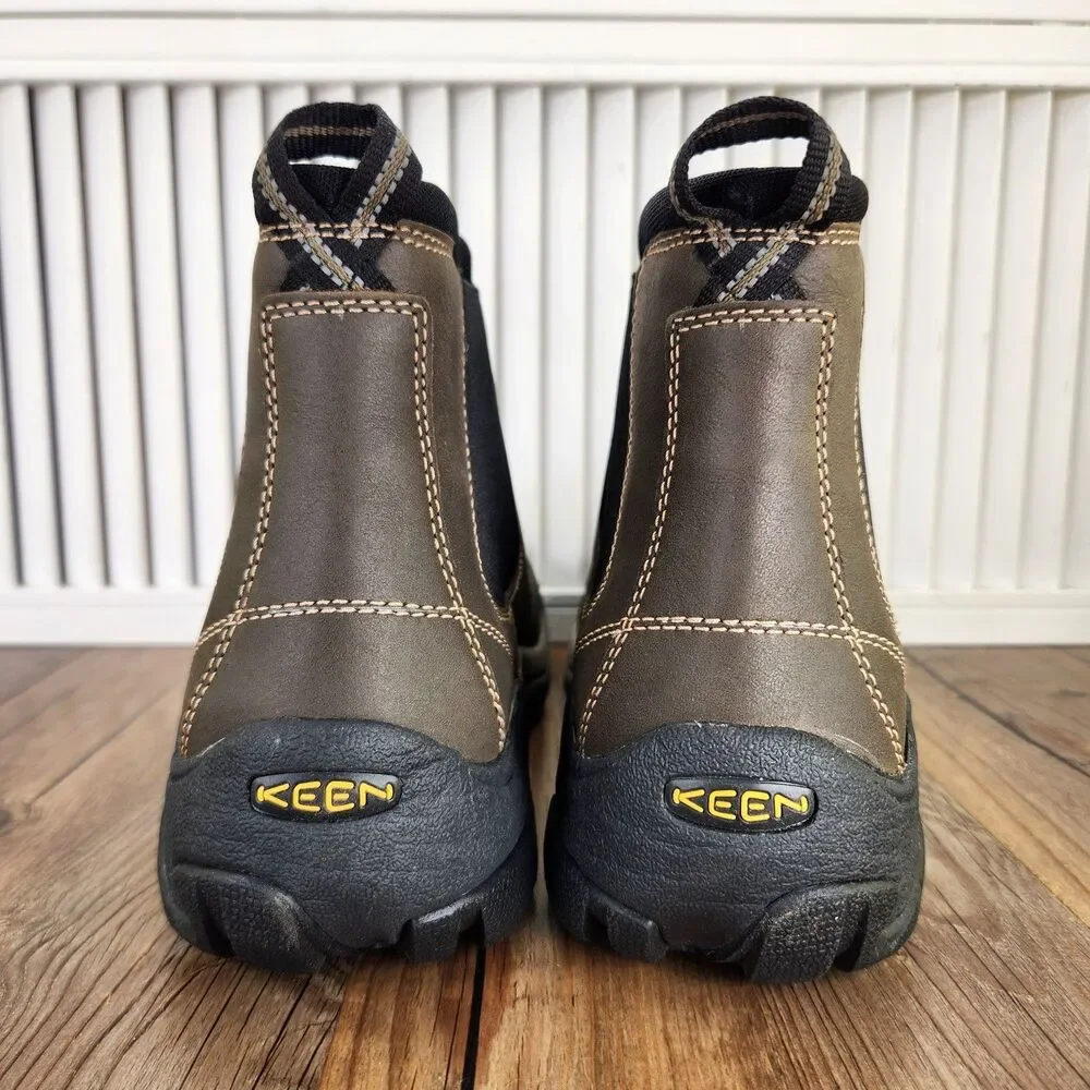Keen Targhee II Chelsea Boots Men's 11.5 Brown Leather Ankle Hiking Work 1025868